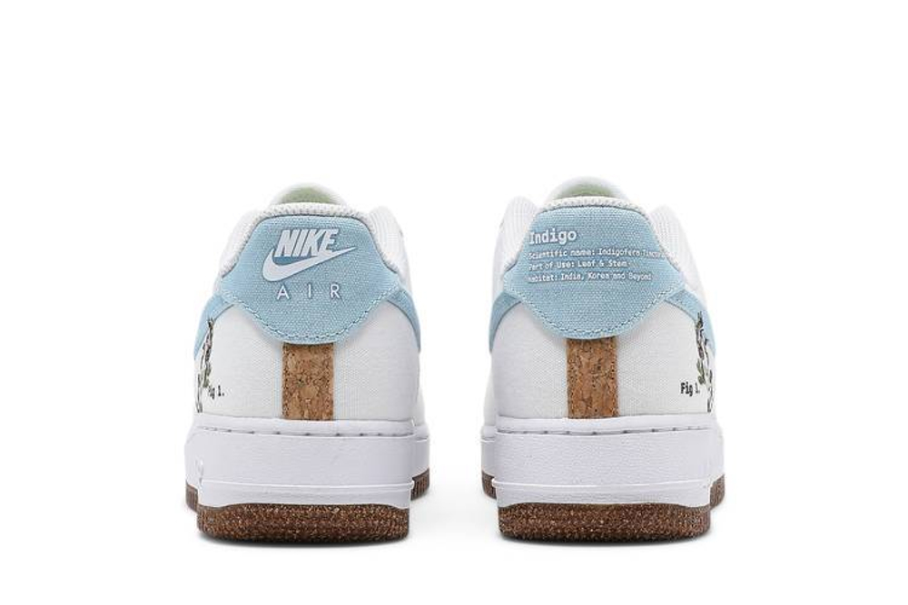 Кроссовки Nike Air Force 1 Low '07 Se "Indigo" (Женская размерная сетка)