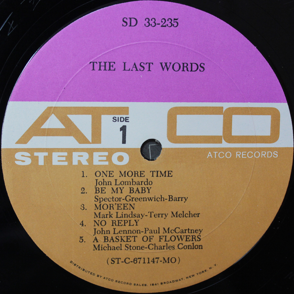 The Last Words / The Last Words (LP)