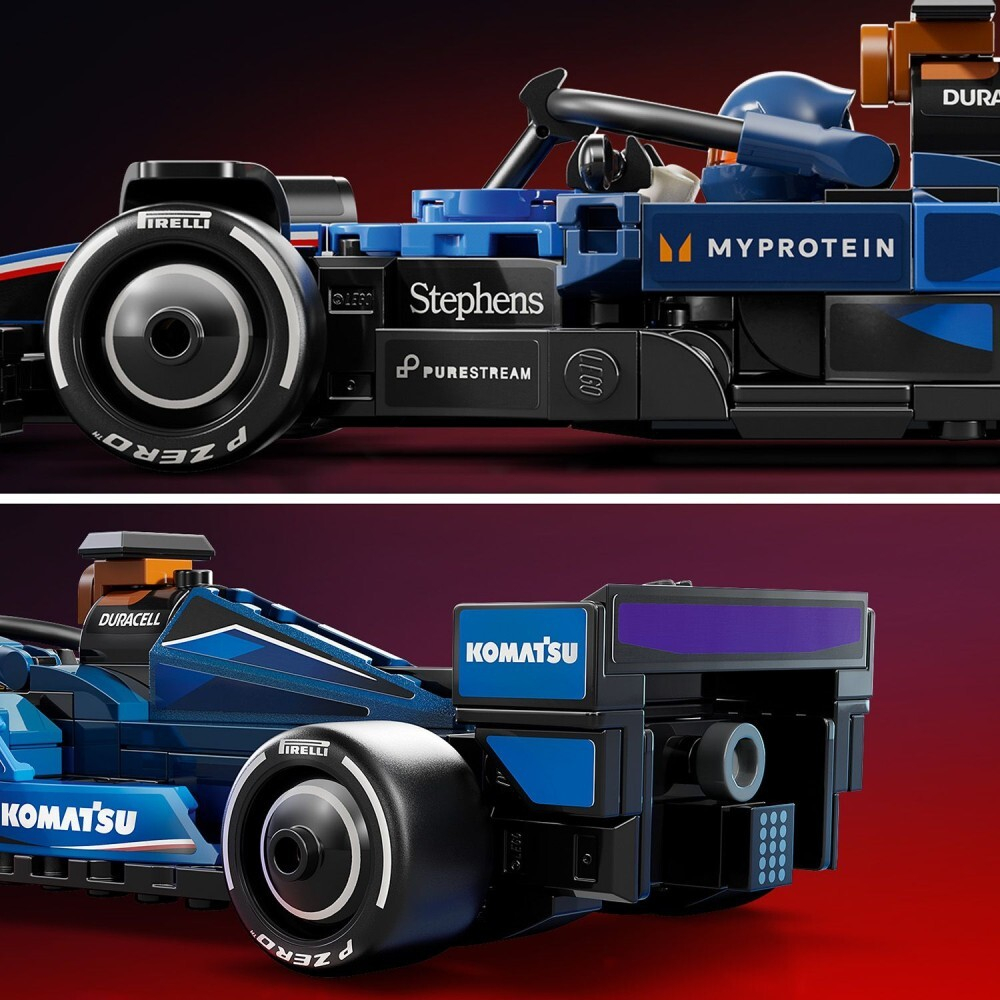 LEGO Speed Champions - Гоночный автомобиль Williams F1 FW46 77249