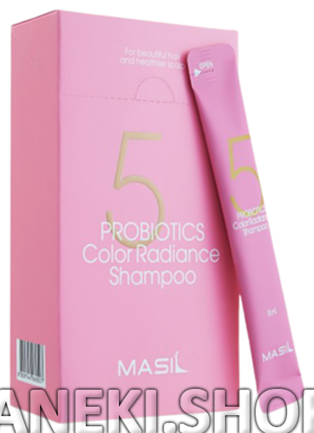 Шампунь с пробиотиками для защиты цвета 8 мл Masil 5 Probiotics Color Radiance Shampoo