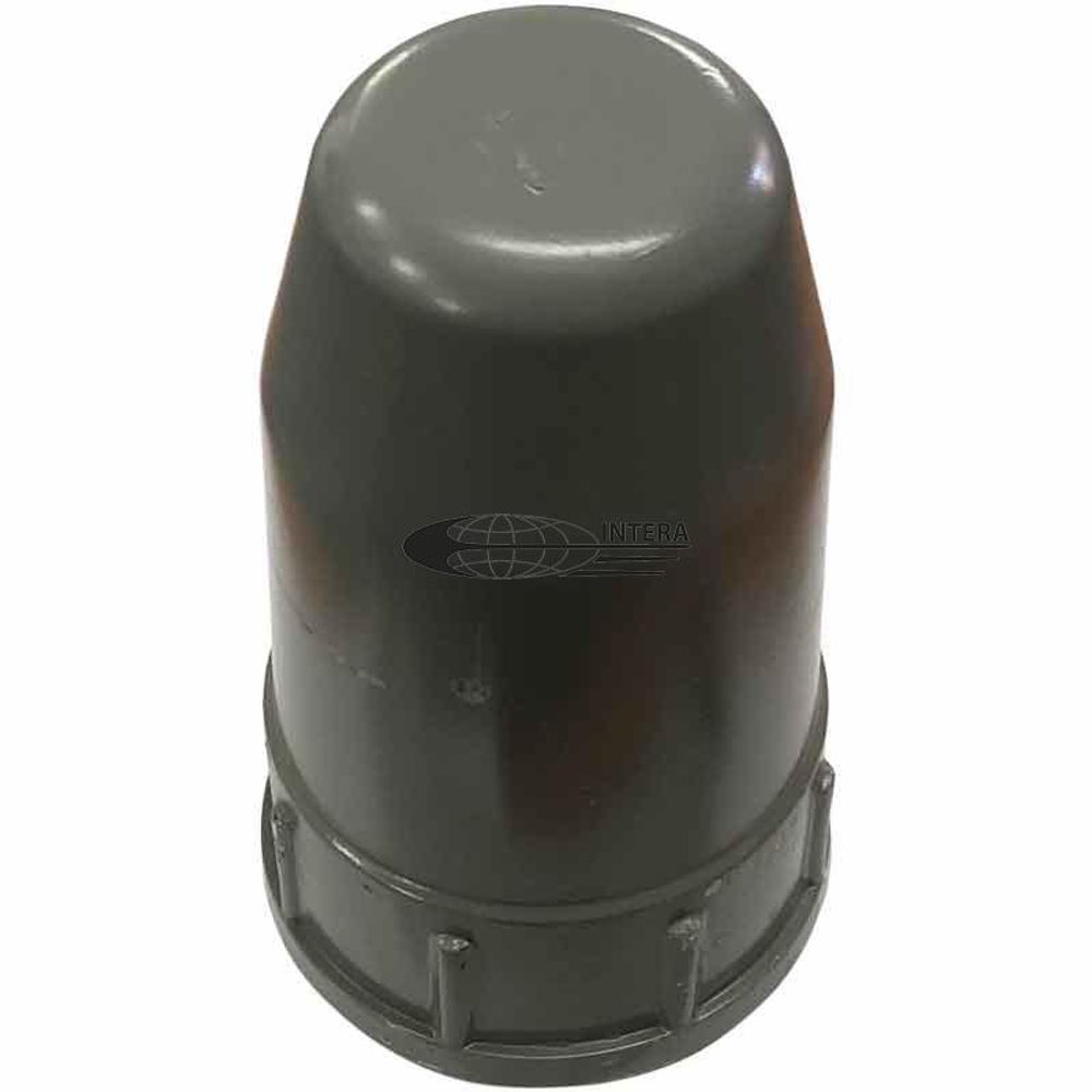 Колпак универсальный на баллон металл (силуминовый) серый