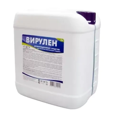 Вирулен дезинфицирующее средство 5 л