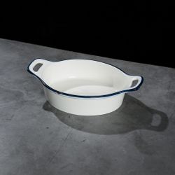 Блюдо овальное 25*16,1 см h5,5 см 880 мл с ручками   P.L. Proff Cuisine [2]