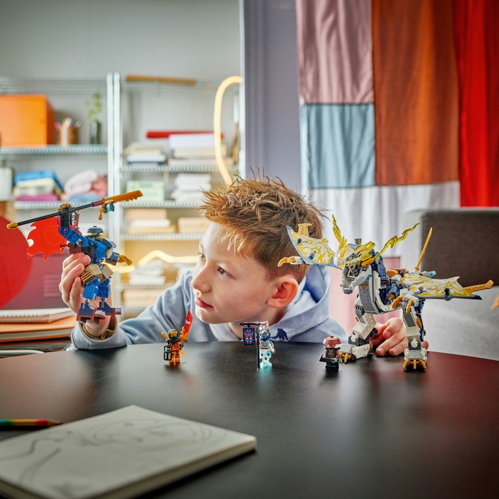 Конструктор LEGO Ninjago 71843 Дракон-мех Рога — фото 15