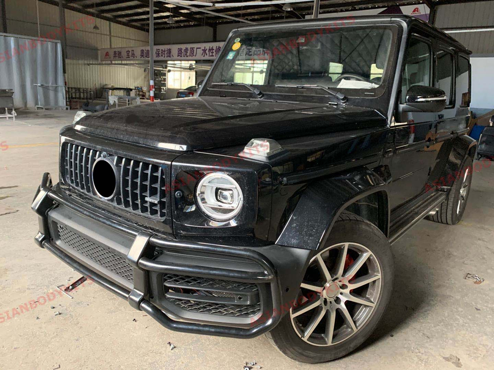 Силовой бампер для Mercedes-Benz G-Class W463A/W464 G63 2018-2023 Мерседес Гелик гелентваген