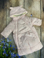 Комбинезон-трансформер (2в1) Модель: 025 "Princess" (ИП Петрова Г.Г.) (Цвет: Светло-розовый, Размер: 74-80)