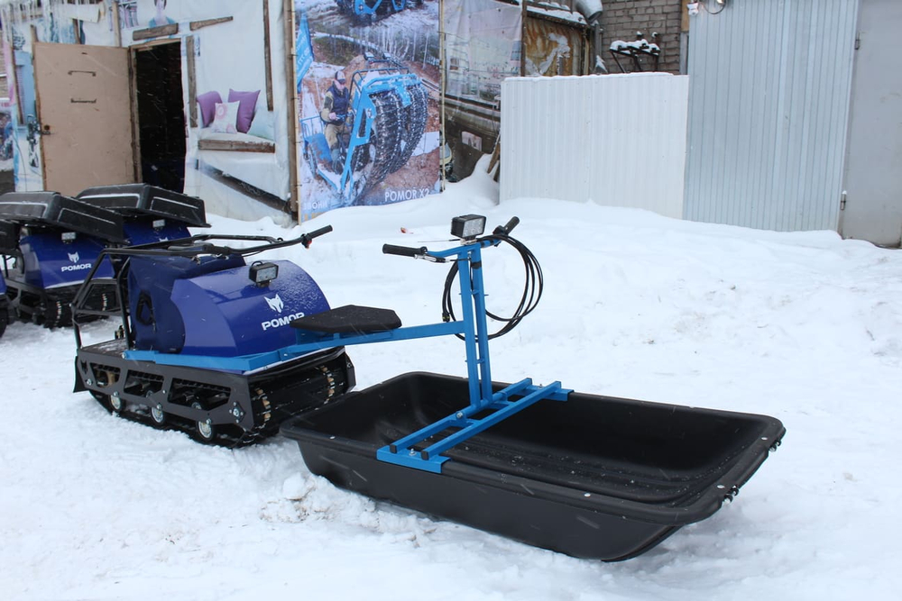 Мотобуксировщик POMOR M-500 K9