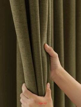 XL-Nemon Blackout 100% (тёмно-бежевый) Шторы полный блэкаут под лён