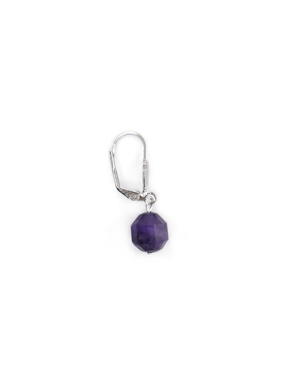 Серьги из аметиста amse995