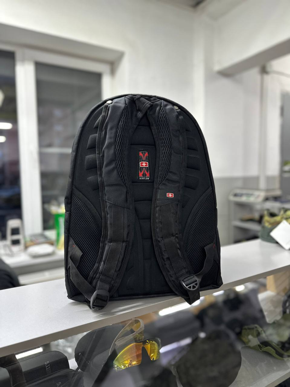 Рюкзак тактический городской 35л / черно-серый