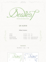 Альбом RESCENE - DEAREST 2nd Single Album QR RANDOM Version