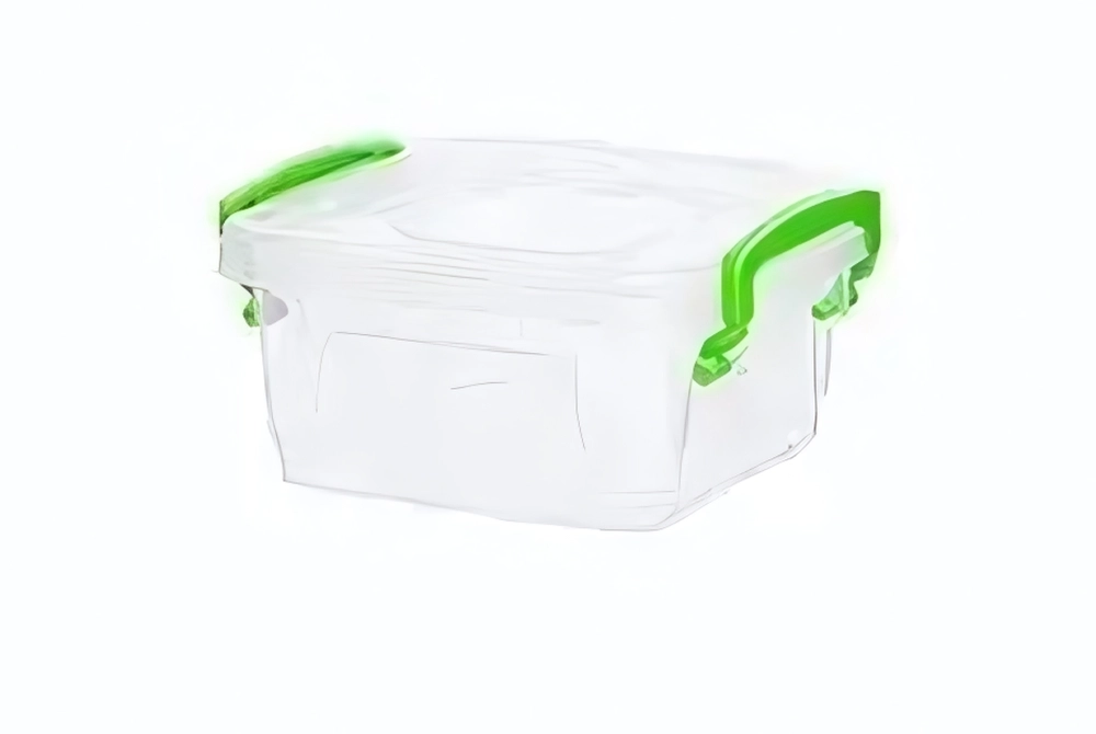 Контейнер пластиковый «Fresh Box» 1,2 л квадратный (Эльфпласт)