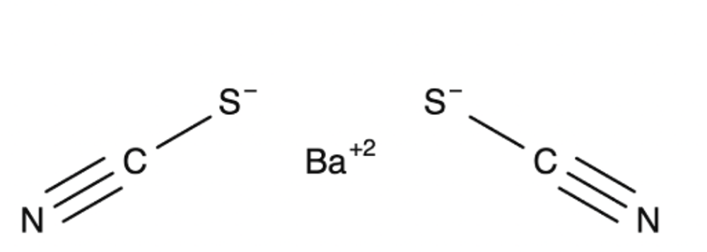 Тиоцианат бария, Ba(SCN)₂
