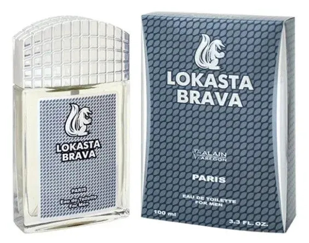 Туалетная вода для мужчин "LOKASTA BRAVA" 100мл Россия