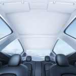 Солнцезащитная шторка Baseus T-Space Series Car Skylight Sunshade для Tesla Model 3 - Single Layer