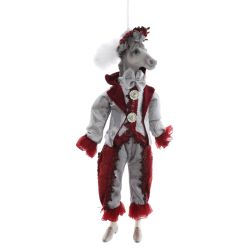 GAEM Игрушка набивная подвес "Лошадь", L15 W9 H37/22 см