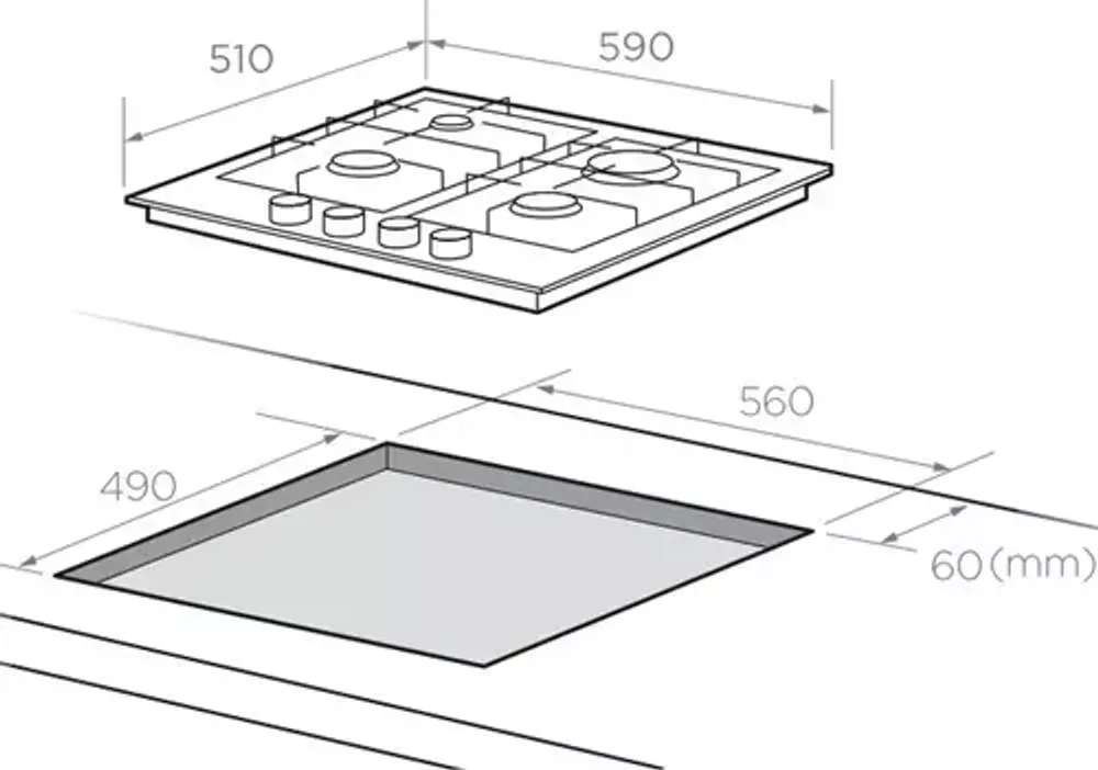 панель Midea MG606B