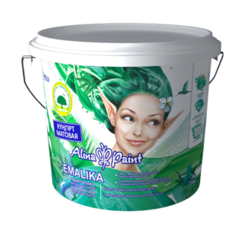 ЭМАЛЬ ALINA PAINT EMALIKA С МАТОВЫМ ПОКРЫТИЕМ 3КГ