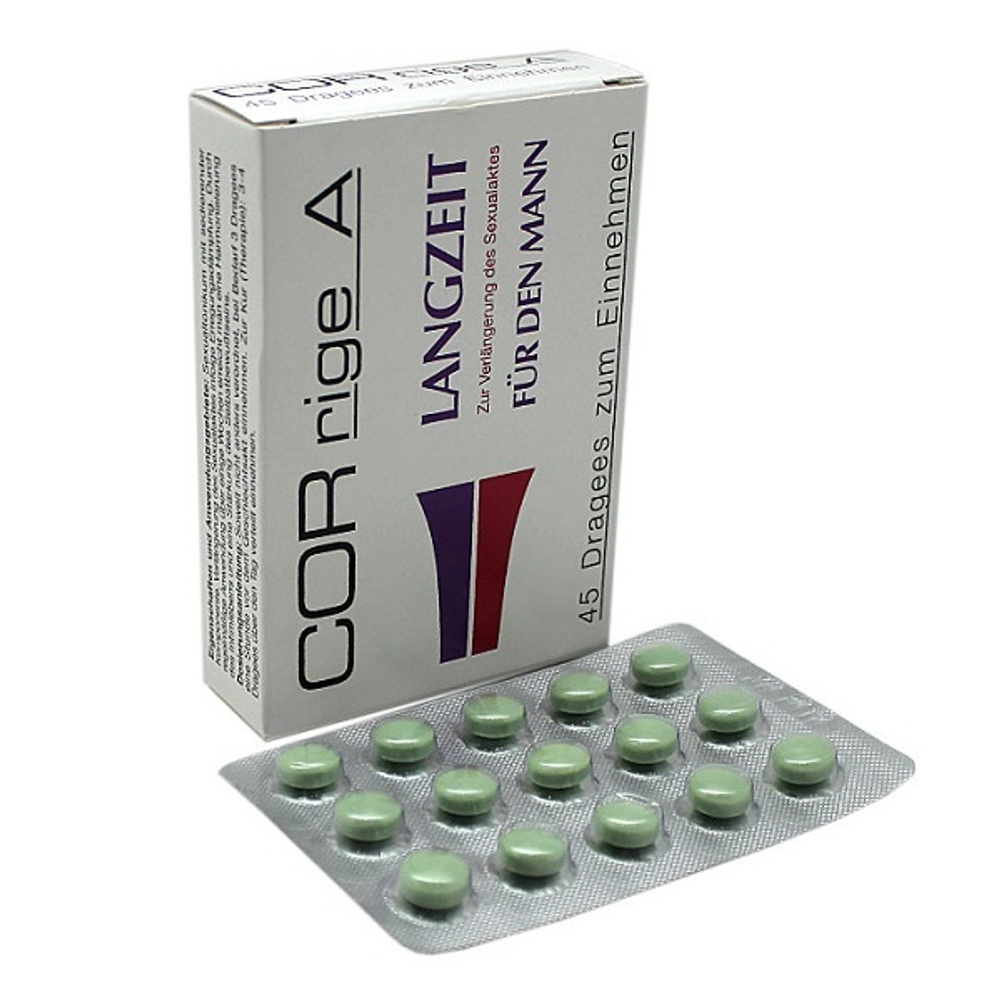 Средство для пролонгации близости Milan Arzneimittel CORrige A 45шт
