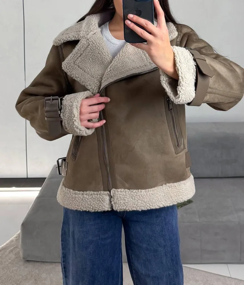 Дубленка 50338194 Fabrika