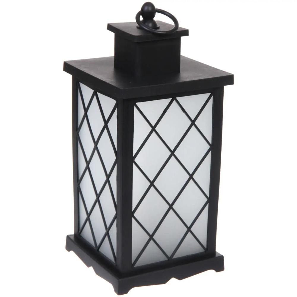 Сувенир с подсветкой «Огонь» 13*13*29 см (работает от 3*ААА), Черный