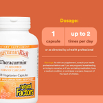 Natural Factors, CurcuminRich, Theracurmin, куркумин, 30 мг, 120 вегетарианских капсул