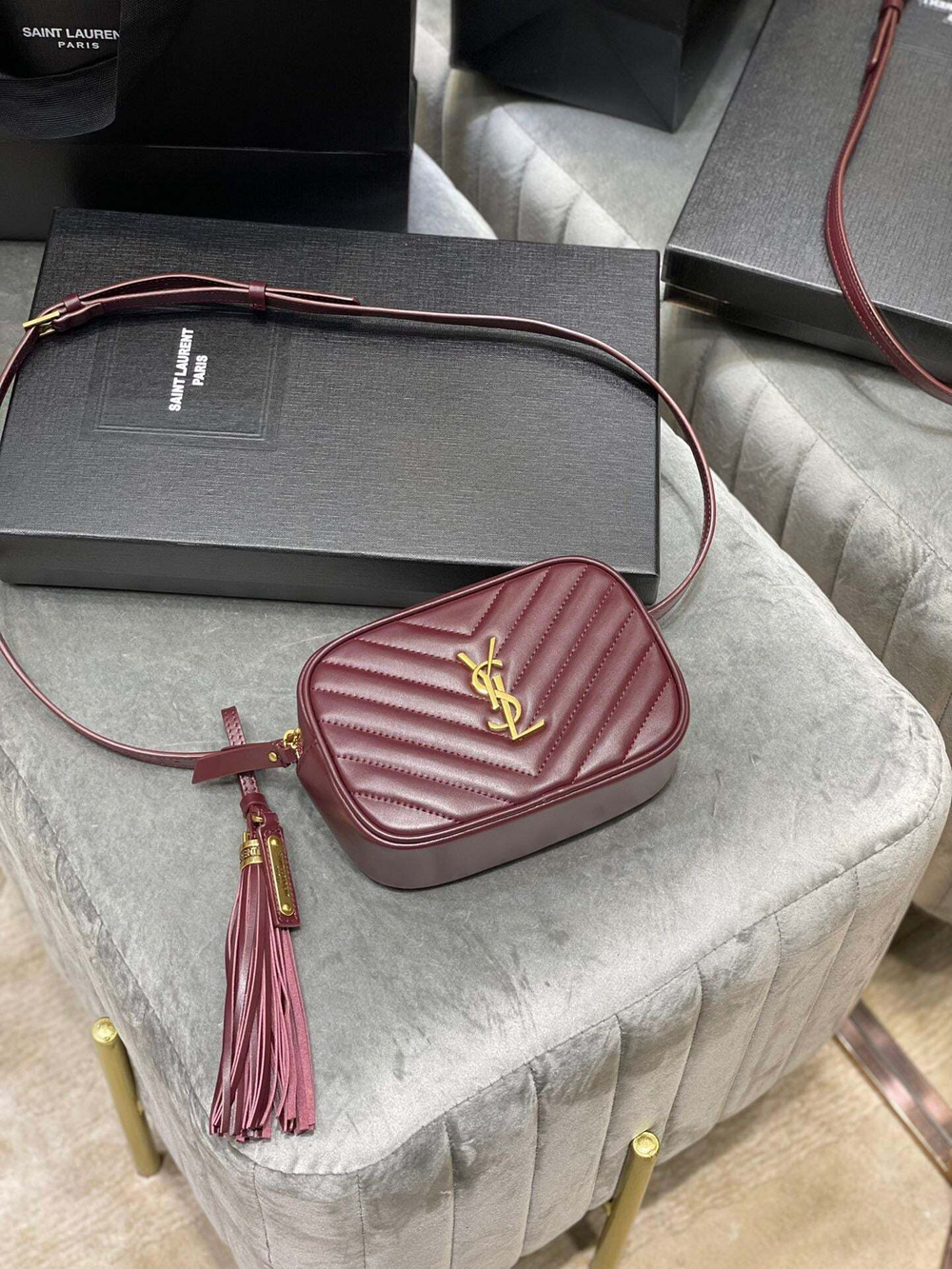 Yves Saint Laurent Lou Camera Belt