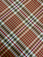 Ткань плательная в клетку (Италия) шерсть/вискоза/поламид ш-145см цена за 1 м