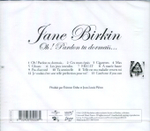 Jane Birkin / Oh! Pardon Tu Dormais...(CD)