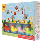 Карусель на кроватку "Рыбки" мех. звук, коробка 6610F