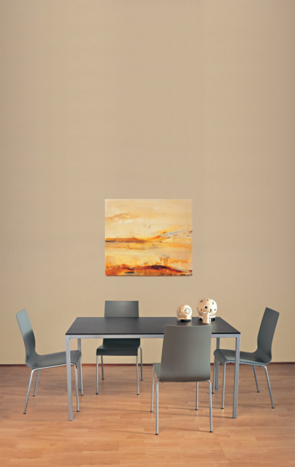 Стол ламинированный обеденный Papatya Slim