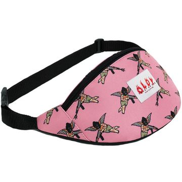 Поясная сумка OLDY. Купидон. Розовый