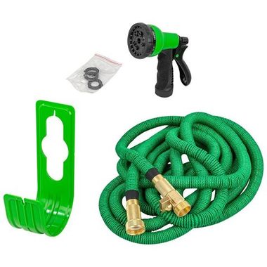 Шланг садовый в комплекте с пистолетом-распылителем 15м WMC TOOLS WMC-TG7106006-15M