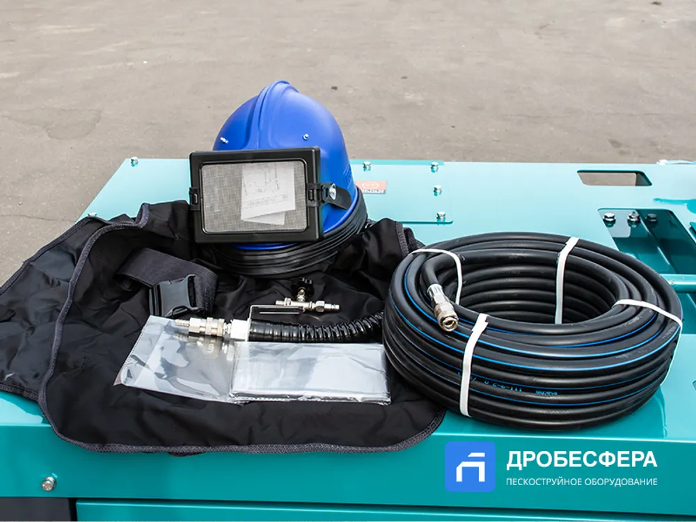 Выездной пескоструй для установки в авто | комплект "Газелист"