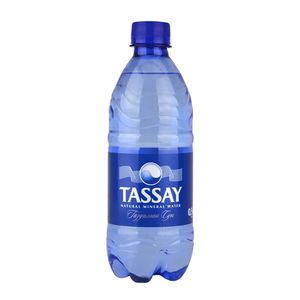 Вода питьевая Tassay сильногазированная 0,5 л/бут 12 бут/упак