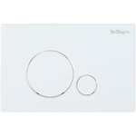 Комплект унитаза с инсталляцией BelBagno Uno BB3105CHR/SC/BB002-80/BB014-SR-BIANCO с сиденьем Микролифт и Белой клавишей смыва