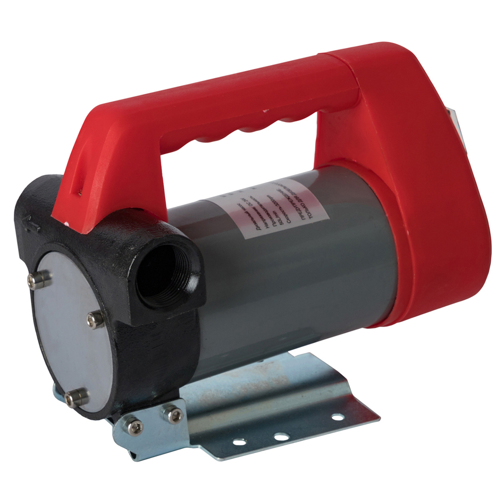 WDK-DYB40HT(24V) Насос перекачки топлива электрический 24В, заправочный раздаточный пистолет, комплект шлангов