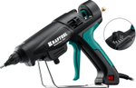 KRAFTOOL Industrial 400, d 11 - 12 мм, 50 г/мин, 130 - 230°C, электрический термоклеевой пистолет (06843-300-12)