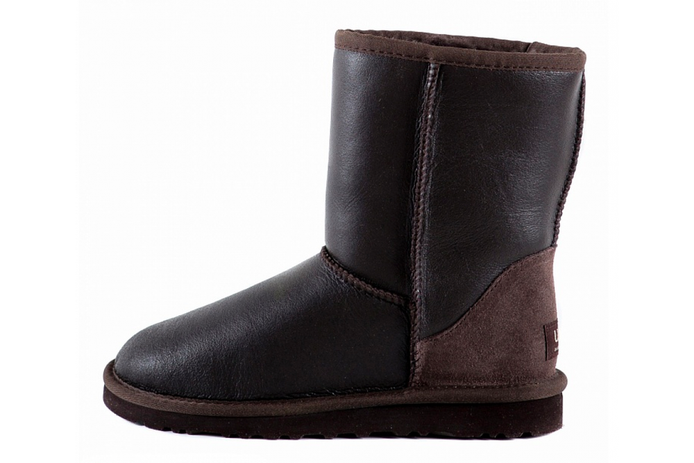 UGG Classic Short Metallic Chocolate