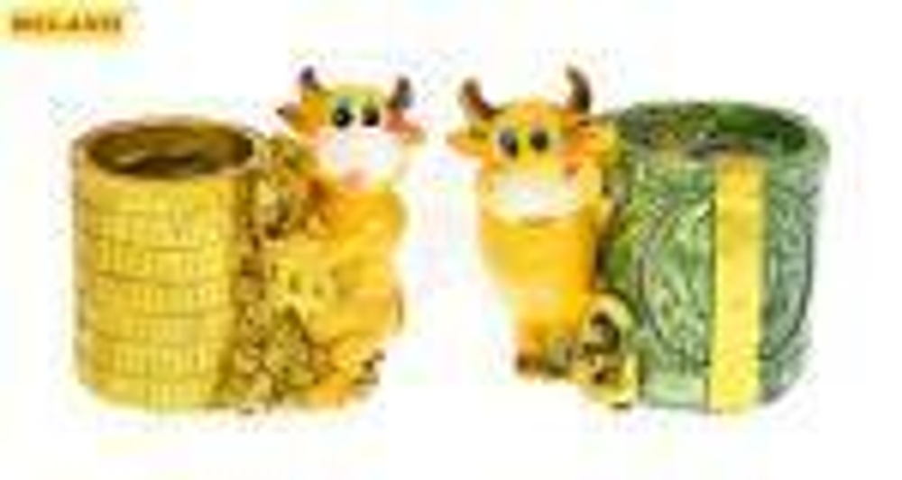 Статуэтка-подставка под ручки в ассорт Бык