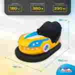 Аттракционная бамперная машинка «Турбо» с дистанционным управлением и музыкой