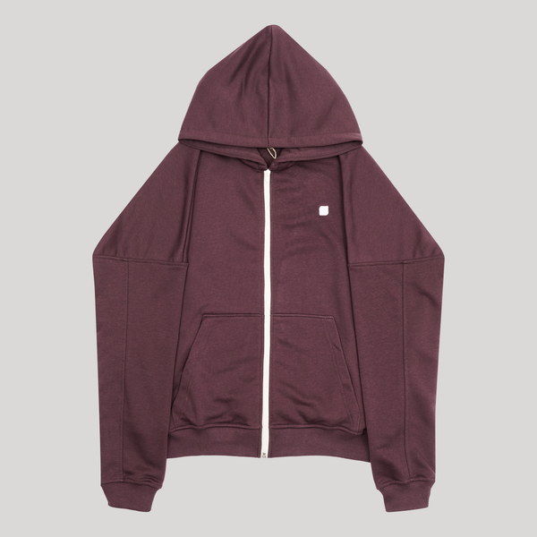 Zip-Up Hoodie LOGO Catawba Grape