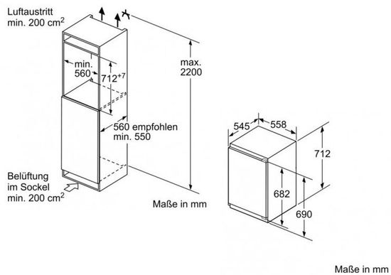 Встраиваемый морозильник NEFF GI5113F20R