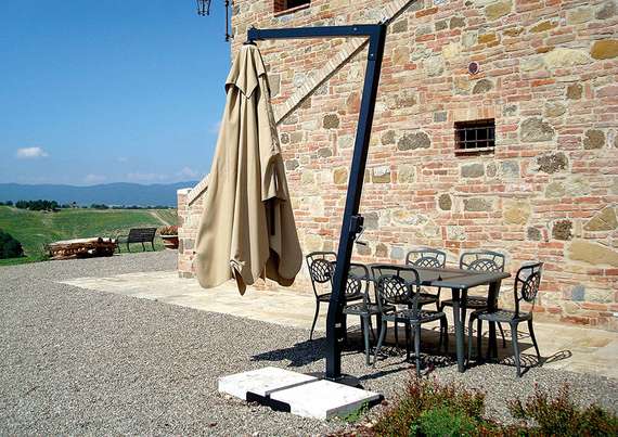 Зонт профессиональный Venere, 250х250 см, слоновая кость