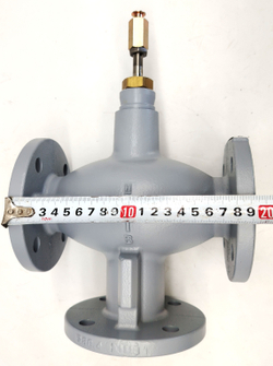Клапан седельный трёхходовой фланцевый Honeywell V5329C1059 DN40 PN6 Kvs25 чугун