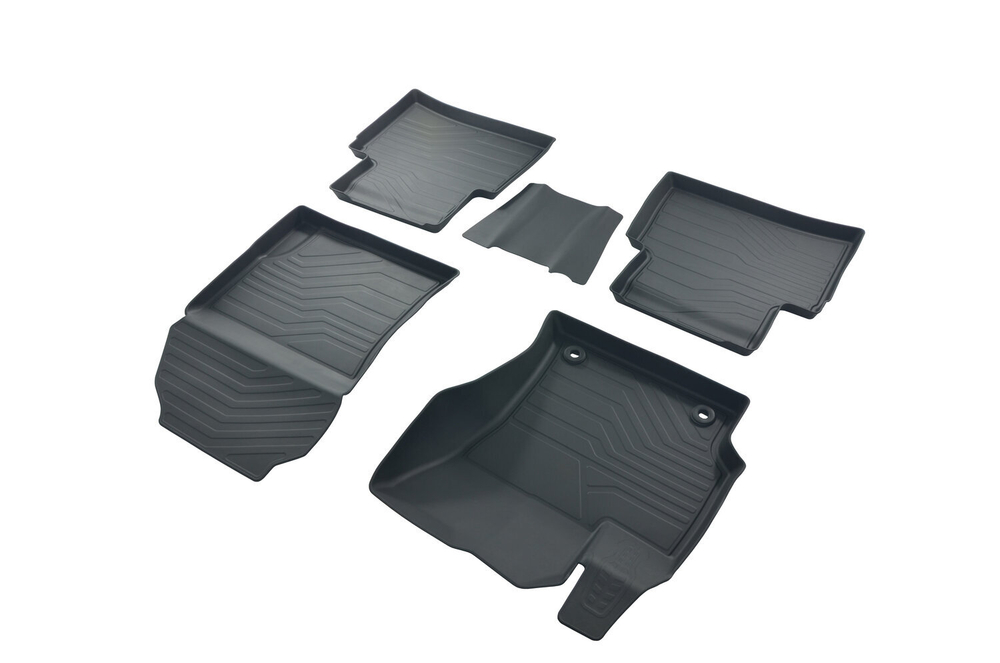 Коврики резиновые в салон 3D LUX для Toyota Corolla XII (2018-) SRTK.3D.TY.COR.18G.02090