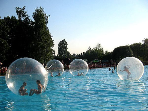 Водная сфера ТПУ Россия 2,0м прозрачная