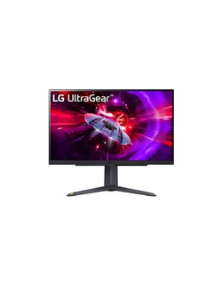 LCD LG 27" 27GR75Q-B UltraGear черный {IPS 2560x1440 165hz 1ms 300cd 2xHDMI DisplayPort} [27gr75q-b.aruz]