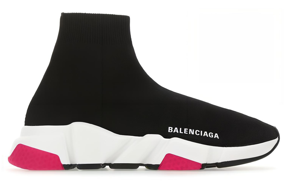 Balenciaga Speed Sneaker "Black Magenta" Women"s