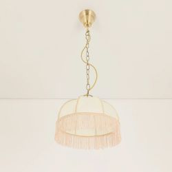 Citilux Базель CL407111 Подвесной светильник с бежевым абажуром